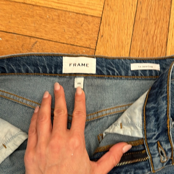 FRAME le Jane crop caramia - Picture 4 of 5